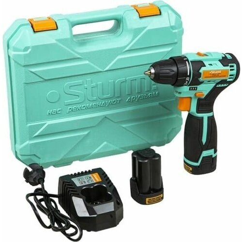 Аккумуляторная дрель-шуруповерт Sturm CD3514BL электроинструмент подарок на день рождения любимому мужчине папе дедушке парню 865000₽