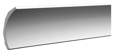 Карниз Decomaster потолочный 88x85 мм плинтус полиуретановый под покраску К009-1 шт