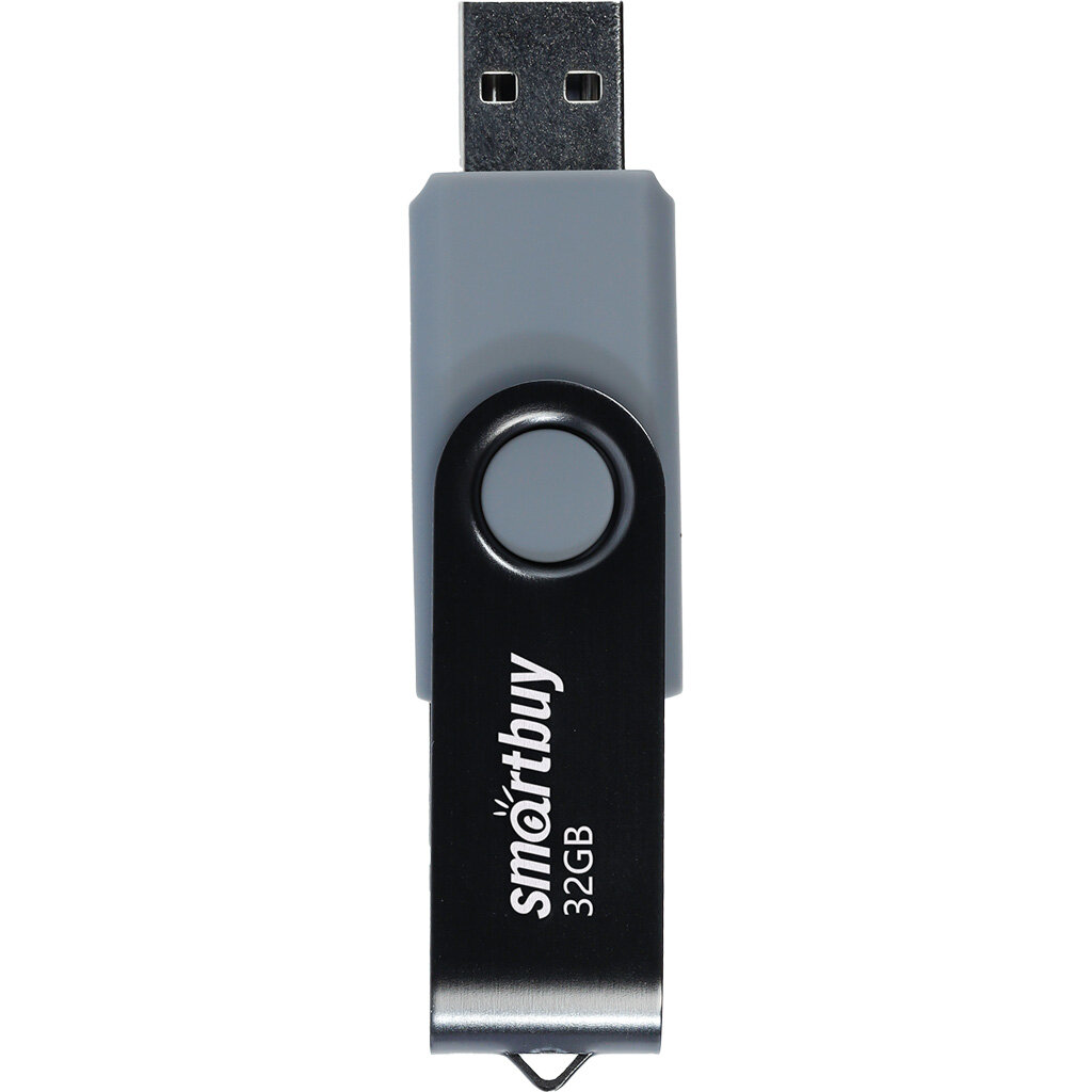 USB Flash Drive 32Gb - SmartBuy UFD 20 Twist Black SB032GB2TWK