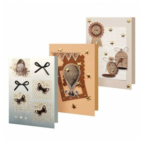 фото Набор для создания 3-х открыток "вояж" белоснежка