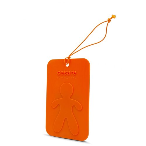 Ароматизатор для автомобиля, Mr&Mrs Fragrance, CESARE CARD, ENERGY, Энергия, оранжевый