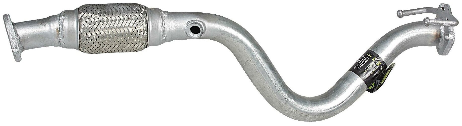 Труба приёмная для автомобилей Hyundai Getz (05-) 1.4i (алюминизированная сталь) TRIALLI - фото №3