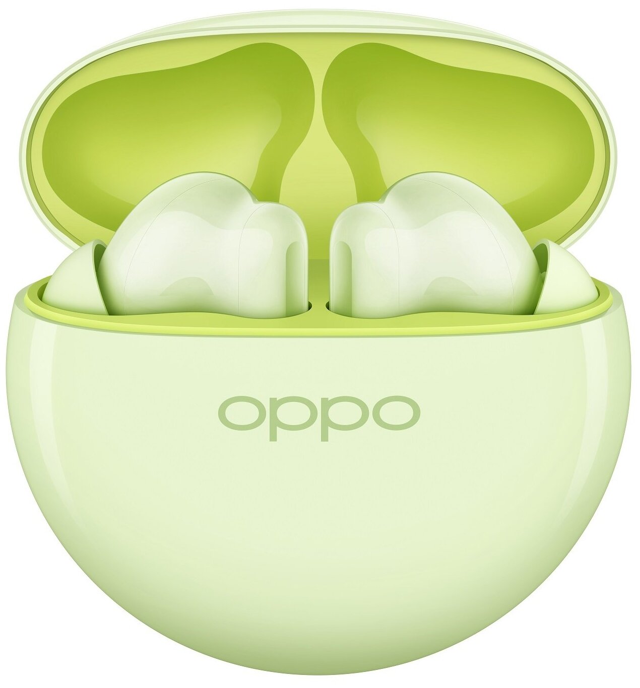 Наушники Oppo Enco Buds 2 Lime Green ETE41 - фото №2