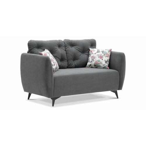 Кушетка Тиволи 2, размер: 148х76х89см, Ultra grey, Garden lilac