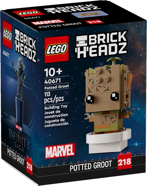 LEGO BrickHeadz 40671 - Малыш Грут в горшке