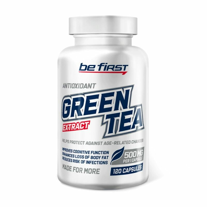 Антиоксидант Be First Green tea extract 120 капсул