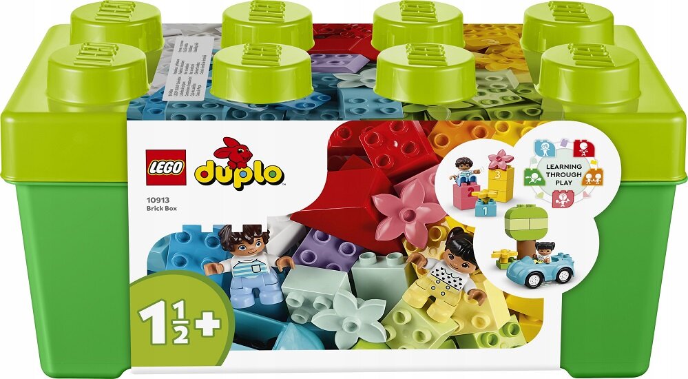 Конструктор LEGO DUPLO Classic 10913 Коробка с кубиками, 65 дет.