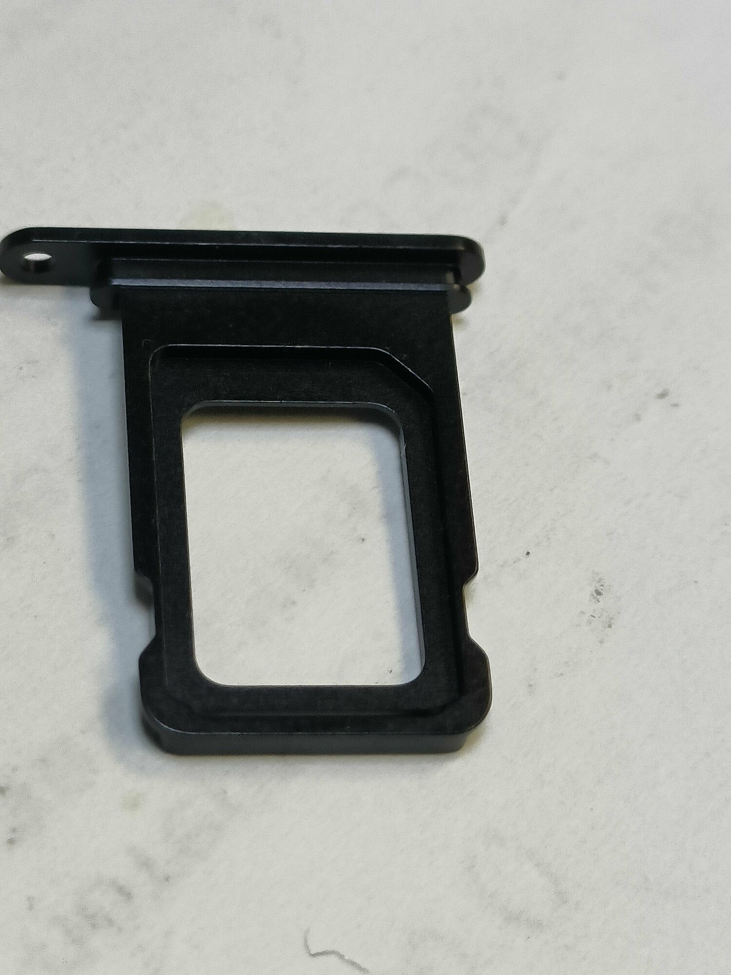 Сим лоток для iphone 13 черный — фото 1