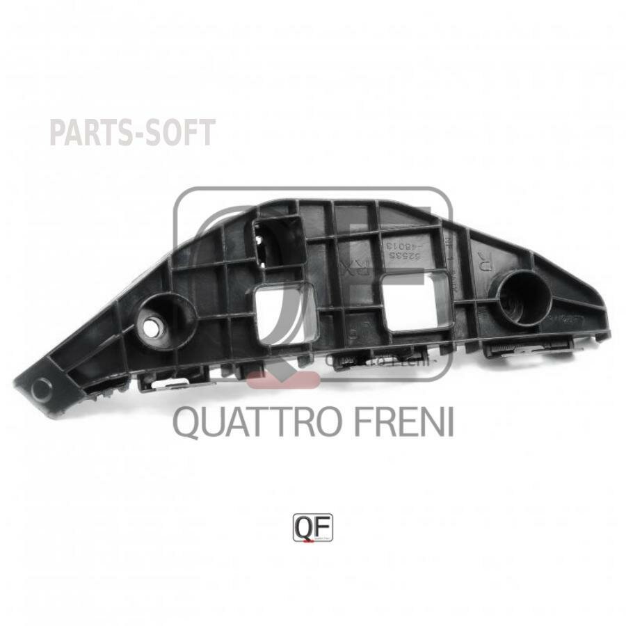 QUATTRO FRENI QF00G00002 Кронштейн бампера fr rh