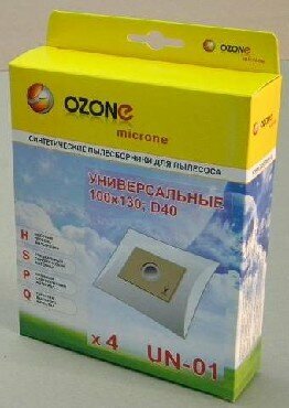 Пылесборники (OZONE microne UN-01 синтетика компл. 4шт. (10))