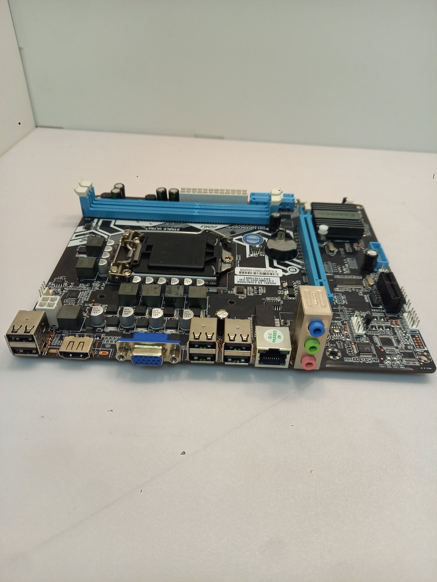 Мат. плата Esonic H55KEL LGA1156 H55 PCI-E+Dsub+HDMI LAN SATA MicroATX 2DDR3 без монт. планки