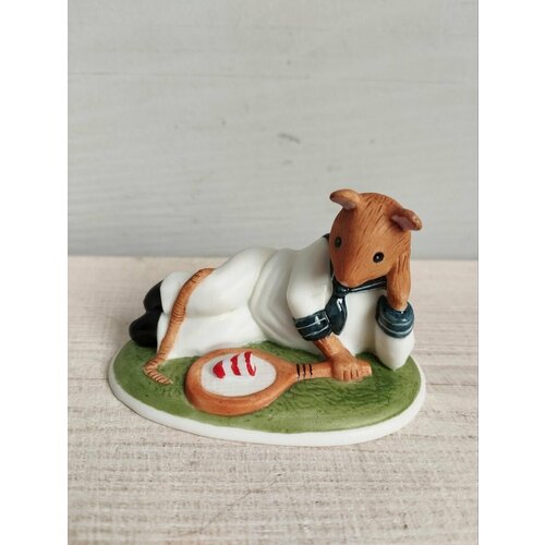 Фарфоровая статуэтка мышь Woodmouse