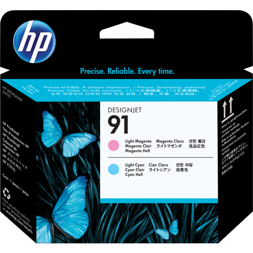 Печатающая головка HP (№91) Light Magenta/Light Cyan (C9462A) совместимая печатающая головка c9421a 85ph m пурпурный