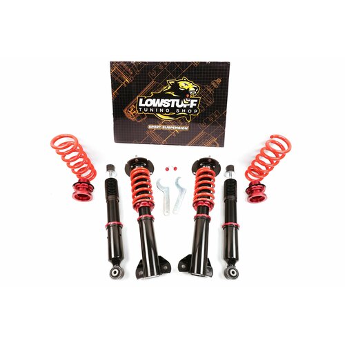 Mercedes W124, 190 W201 винтовая подвеска LOWSTUFF DS фултап койловеры с регулировкой высоты и жесткости DSCMBW124