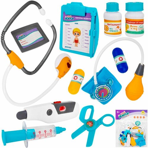 Набор доктора Levatoys MK3307 Юный доктор в пак 990₽
