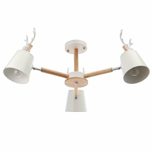 Люстра 10733WT E27 60Вт белый 72х72х50 см 7370₽