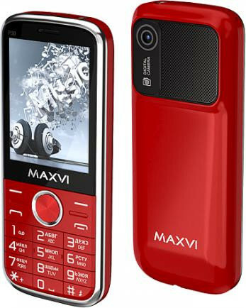 Телефон мобильный (MAXVI P30 Red)