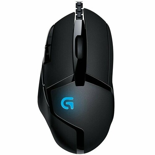 Мышь Logitech G402 Hyperion Fury игровая проводная 8 кн подсветка 4000 dpi USB черная 711000₽