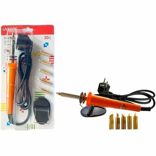 Набор для выжигания deVente Pyrograph электрический 7 предметов 1018₽