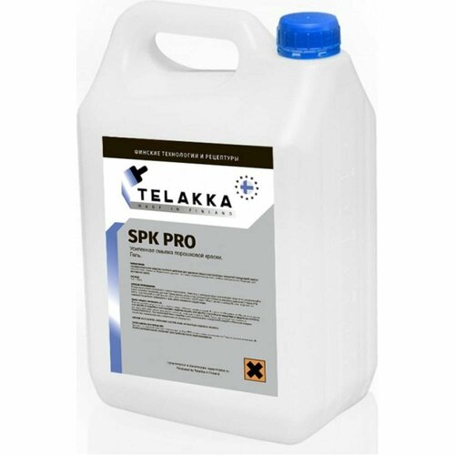 Усиленная смывка порошковой краски Telakka SPK PRO профессиональная смывка эпоксидов telakka epoxy cleaner 5кг