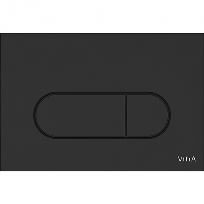 Панель смыва Vitra Root Round 740-2211 черный матовый