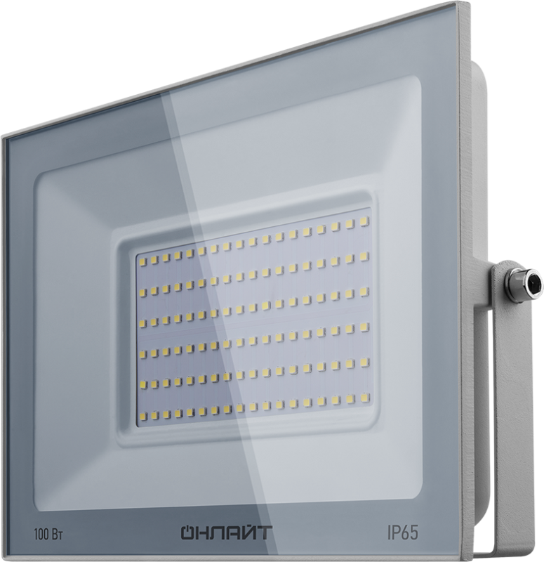 Прожектор светодиодный 90 140 OFL-100-6K-WH-IP65-LED 100Вт 6000К IP65 8000лм бел. Онлайт 90140