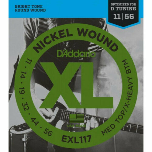 Струны D'Addario EXL117