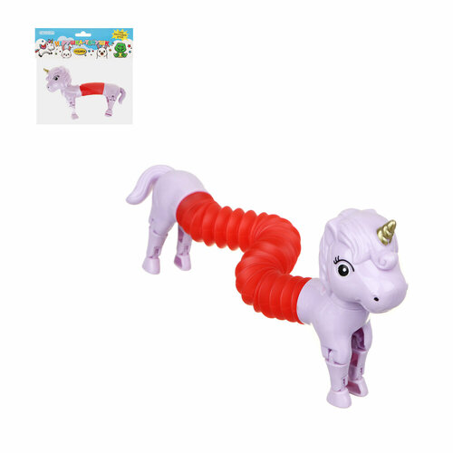 Игроленд Игрушка - тянушка Чудики пластик ABS PE 65см 5 дизайнов 12 штук 1684₽