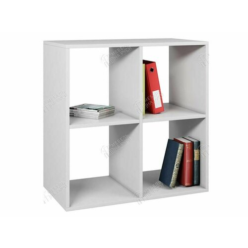 Полка для книг Экспедит 25 77х77х40 белый 9795₽