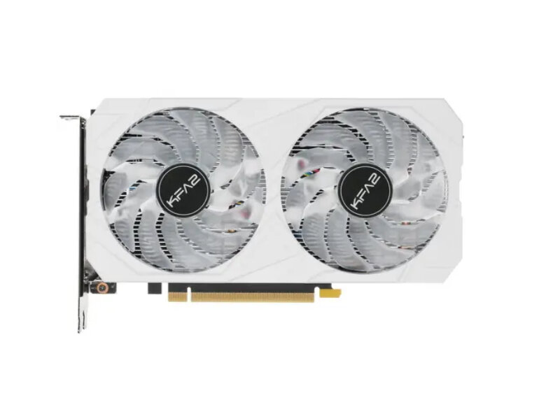 фото Видеокарта KFA2 GeForce RTX3050 X White (8Гб, GDDR6,128bit, HDMI,3DP 35NSL8MD5WEK, ret)