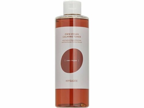 Тонер с экстрактами софоры и хауттюйнии HYGGEE OWN VEGAN CALMING TONER