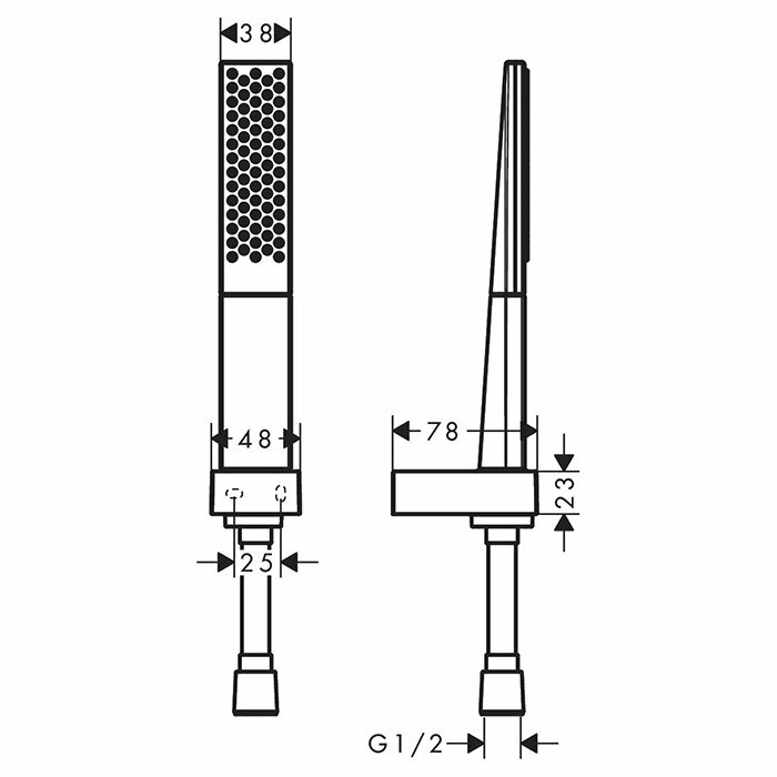 Душевой гарнитур Hansgrohe - фото №17