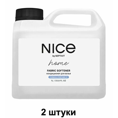 NICE by Septivit Кондиционер для стирки белья Formula 01, 1 л, 2 шт