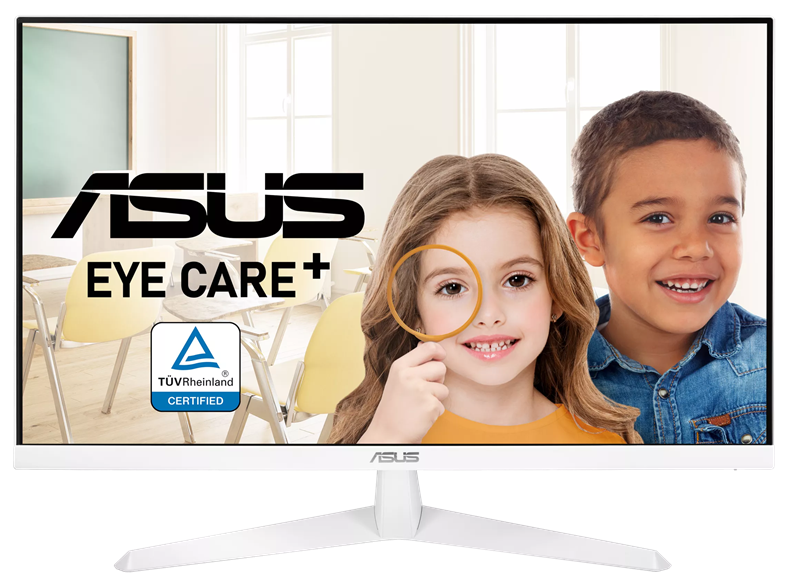 Монитор ASUS 27" VY279HE-W IPS LED 1920x1080 5ms 250cd/m2 178°/178° 100Mln:1 75Hz FreeSync HDMI D-Sub Speakers Tilt VESA Black 90LM0500-B01370 (VY279HE-W)