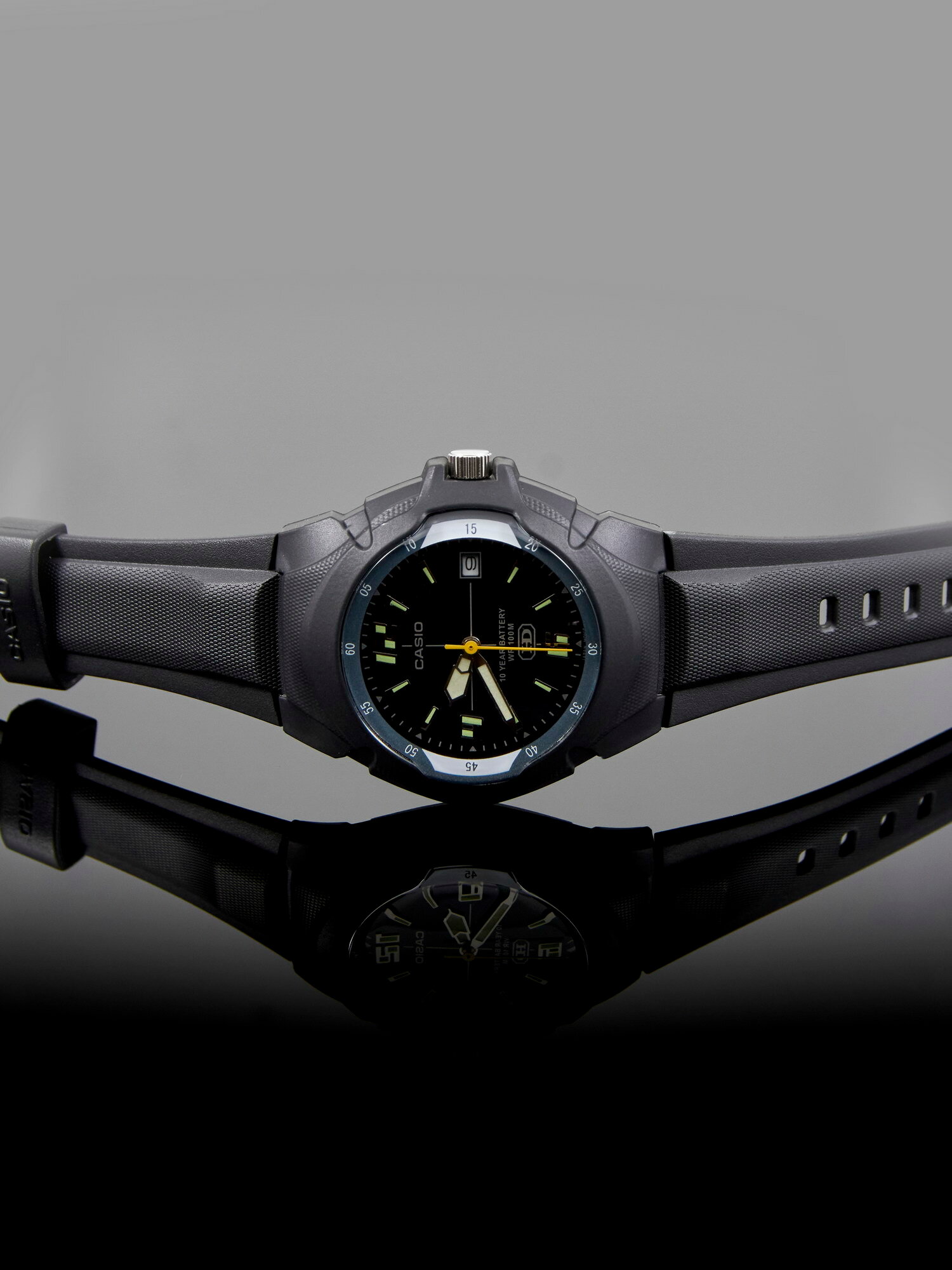 Наручные часы CASIO Спорт, черный — фото 1