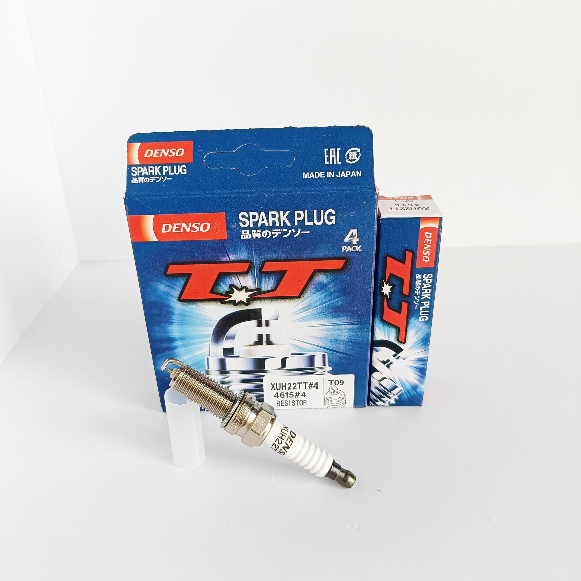Комплект свечей зажигания XUH22TT / 4615 DENSO, 4шт