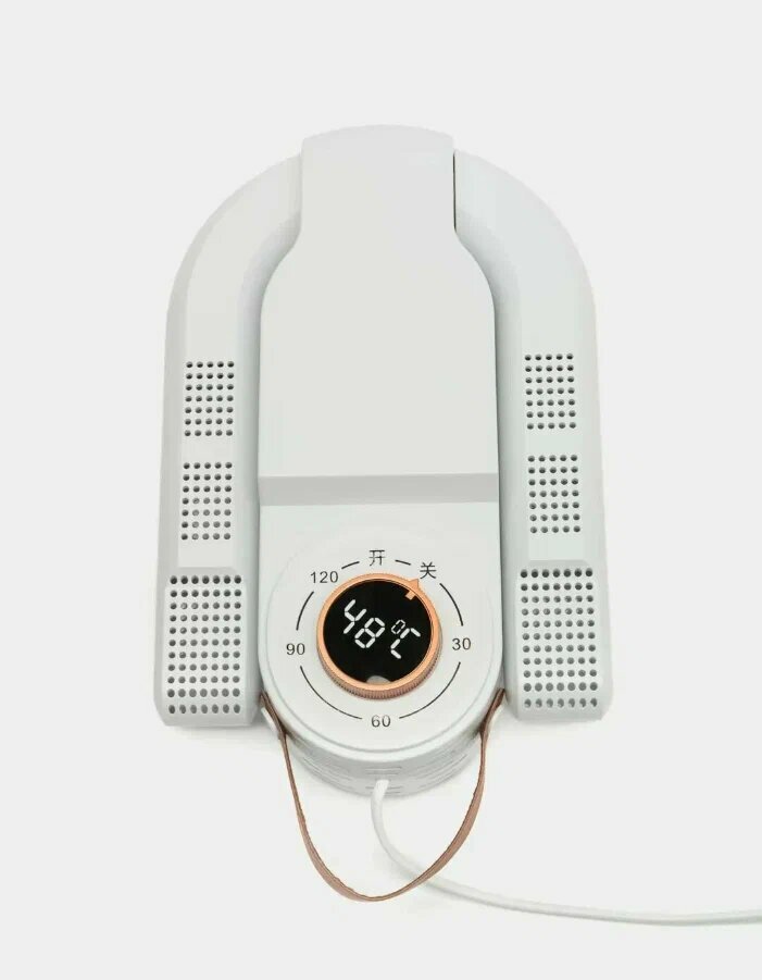 Изображение Электрическая сушилка для обуви с таймером и функцией дезинфекции белая