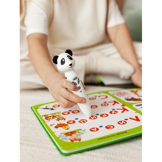 Логопедическая игрушка Berttoys Панда Тичи, FD112/Белый — фото 1