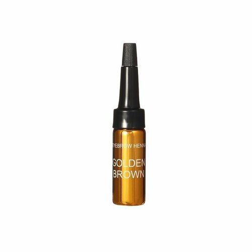Хна для бровей золотистый коричневый Golden brown EKKO BEAUTY 7 мл 850₽