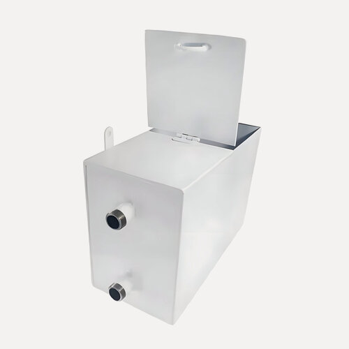 Изображение товара Расширительный бак для отопления RISPA, горизонтальный, сталь, 12 л