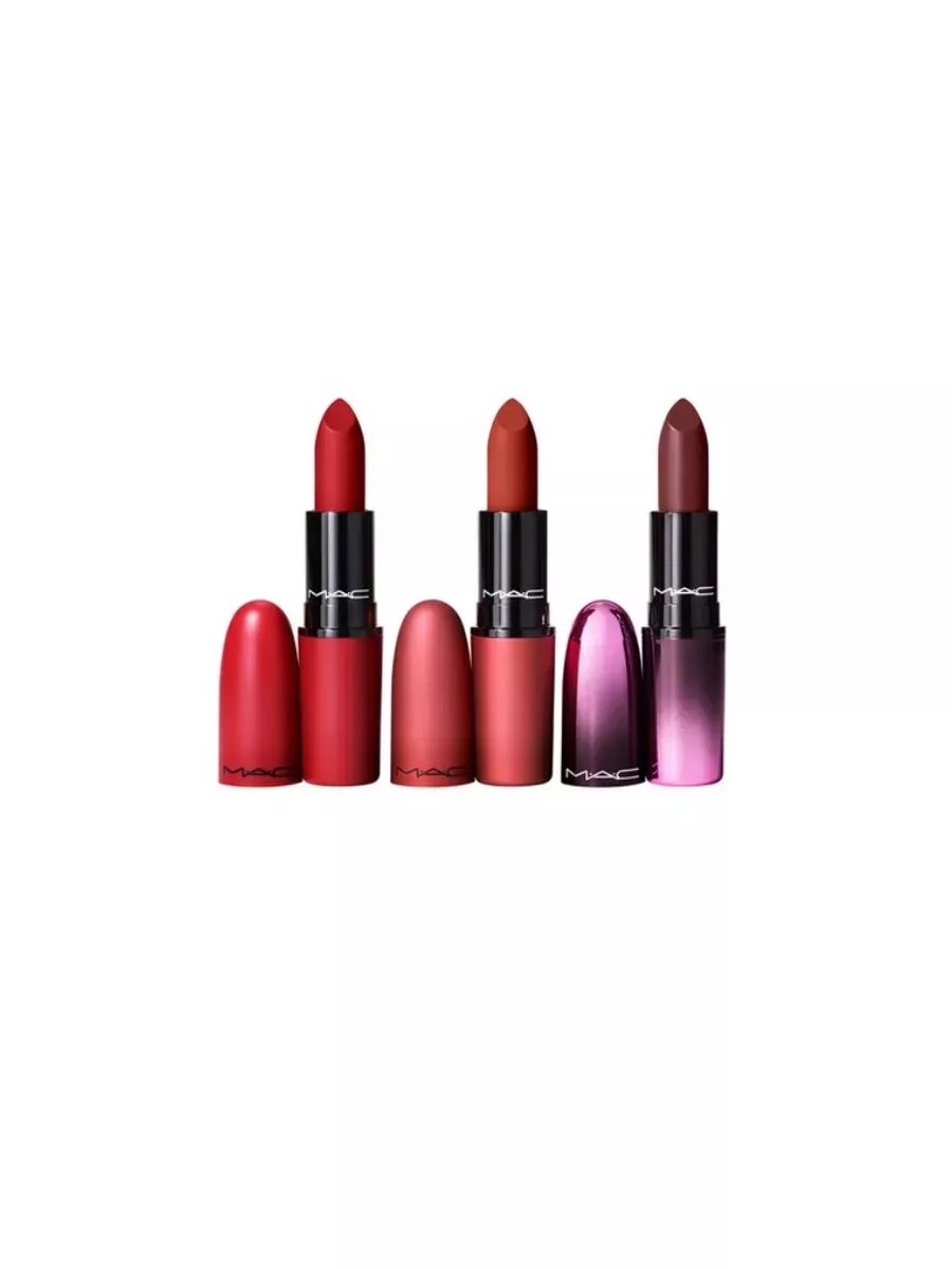 Набор косметики MAC Kiss Of Magic Lip Kit помада 3шт — фото 1