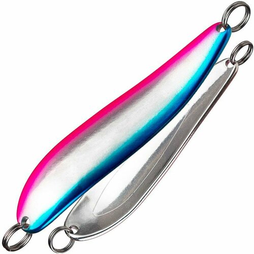 Блесна из латуни на лосося, покрыта серебром RB (Русская Блесна) Салмон 11гр - 199