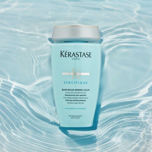 Изображение товара Шампунь для чувствительной кожи головы Kerastase Specifique Bain Riche Dermo-Calm, для сухих волос, 250 мл