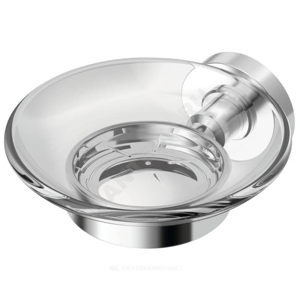 Мыльница с держателем прозрачное стекло Ideal Standard IOM A9123AA