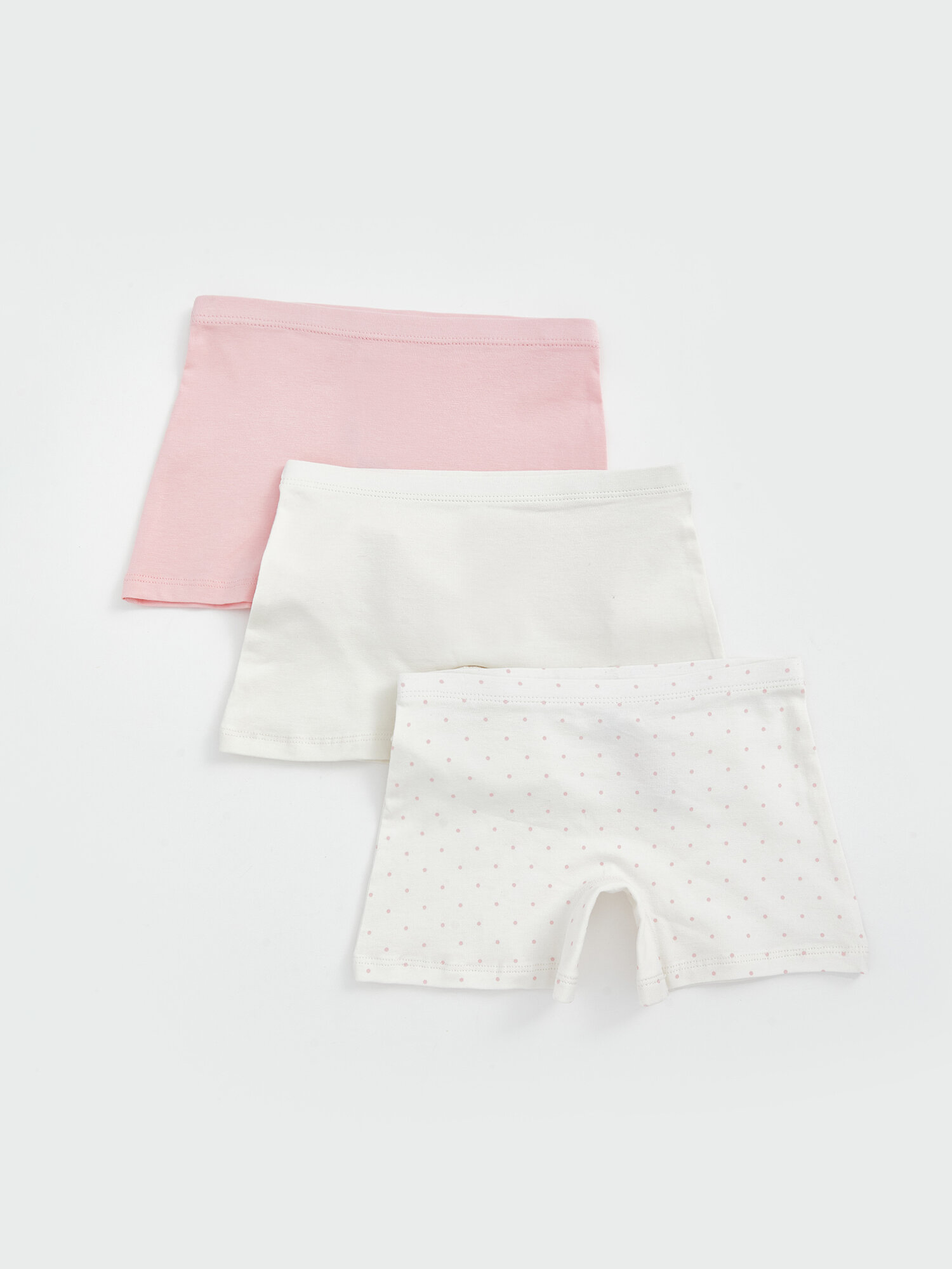 Трусы LC Waikiki 3 шт. размер 3-4 года розовый белый