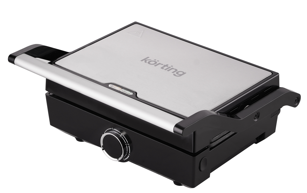 Гриль Korting KBS 0501 03  черный   нержавеющая сталь  Китай