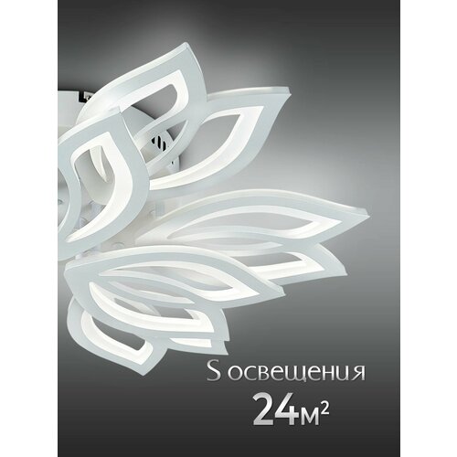 Люстра потолочная светодиодная с пультом на кухню, в спальню WEDO LIGHT