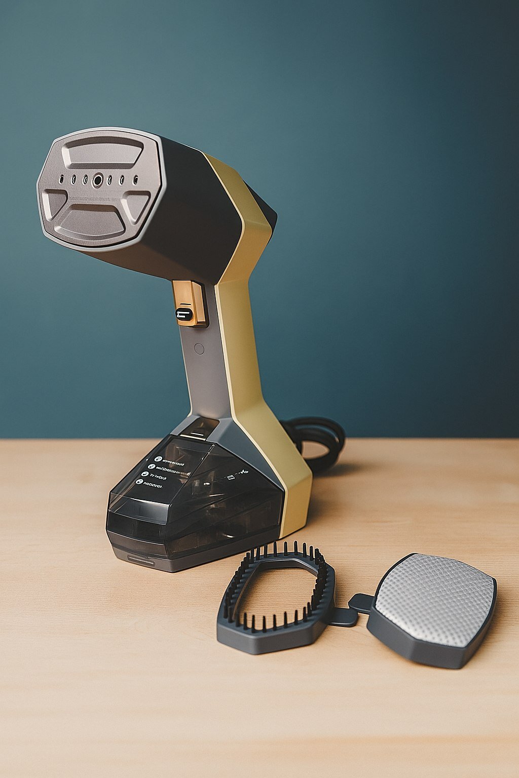 Ручной отпариватель c мощнейшим паром для одежды UAKEEN ZZ008, 1500Вт, до 25 (+-3) г/мин, съёмный резервуар 260мл. (Геррмания)