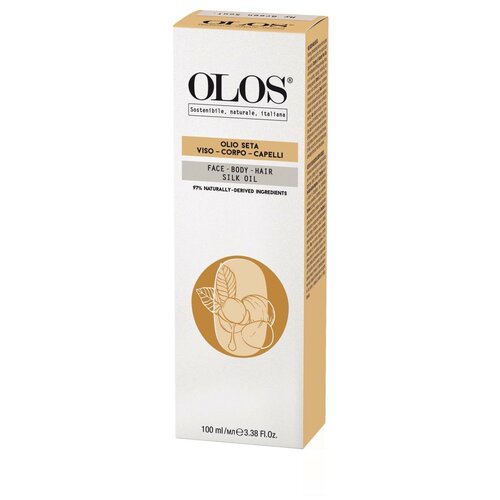 Купить OLOS SETA VISO-CORPO-CAPELLI Шелковистое масло для лица-тела-волос 100 мл, PF022334, желтый