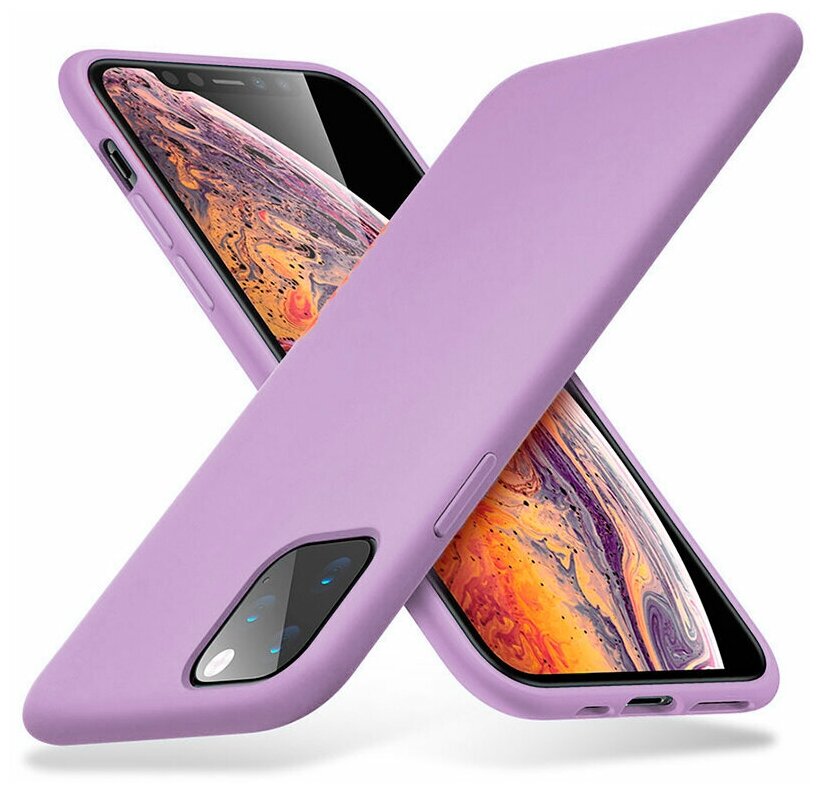 YOHO Чехол/бампер для iPhone 11 Pro Max (6,5). фиолетовый YCHI11PMF